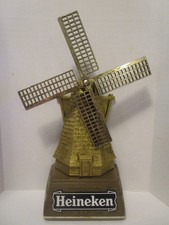 Heineken Imported Beer Windmill 3-D Display Sign Tabletop /Wall 21"x 14" Display