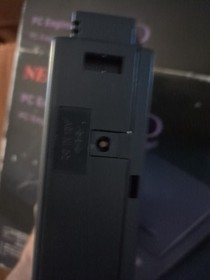 NEC PC Engine Duo Black Console With Box And Manual NOT WORKING Please Read