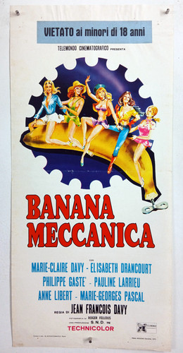cm.33x70-CLOCKWORK BANANA-DAVY-EROTIC-N85-22