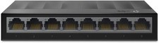 TP-Link 8-Port Gigabit Switch  Negotiation Plug Play Energieeffizient Schwarz