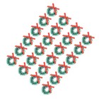  48 Pcs Kranz Weihnachten Klein Mini Deko Mini-Weihnachtsdekorationen