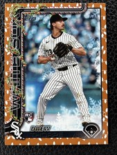 Drew Thorpe- 2025 Topps Holiday #H6 (RC) White Sox Rookie Gold Holiday Lights