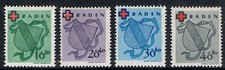 ** Germany French Zone Occupation Baden 42 - 45. Red Cross MNH