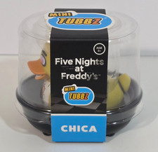 TUBBZ Mini: Five Nights at Freddy's - Chica Cosplaying Rubber Duck Vinyl Figure