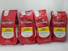 Community Coffee Coffee & Chicory Ground Coffee 12 Oz Bag(4Pk) Exp.7/25 10.50 per pound