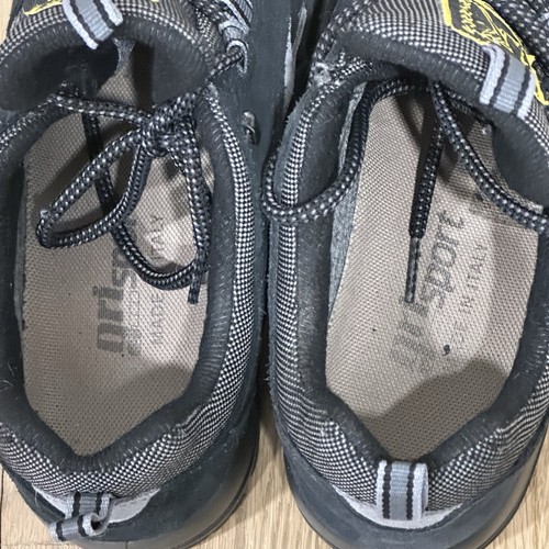 Grisport Zapatos Mujer 7.5 Senderismo Caminar Tenis Negro Gris Gamuza Con Cordones - Imagen 7 de 7
