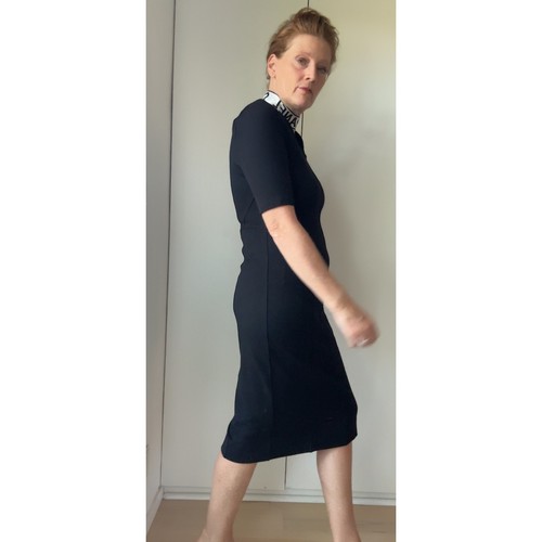 Cabi Dress Black Classic Sheath Fit Size 6 Midi Career Casual Fall Staple 3101 - Picture 7 of 8