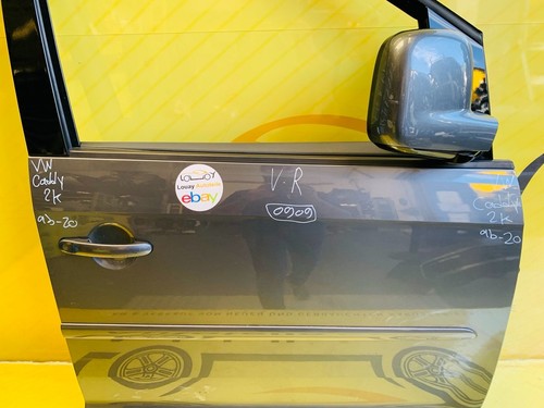 VW Caddy 2K Tür vorne rechts Original mit Außenspiegel 2015-21 - Bild 2 von 5