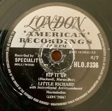 Little Richard-Rip It Up/Reddy Teddy-Rare UK R&B 78-London-HEAR