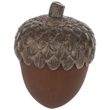 Large Resin Brown Acorn Fall Harvest Home Decoration Holiday Decor Gift