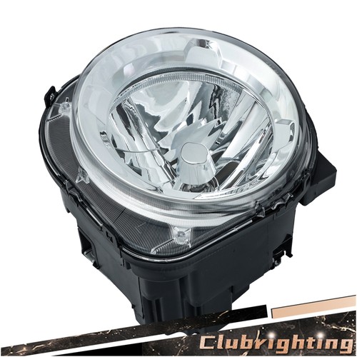 For Jeep Renegade 2015 16 17 18 Headlight Left Chrome Halogen Projector Headlamp - Picture 4 of 9