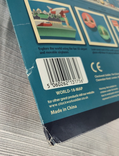 Uhrwerk Soldat Erstellen Sie Ihre eigene riesige Weltkarte Kit Geographie - Bild 11 von 12