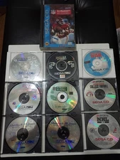 Lot Of 10 Sega CD Games Tested Working C&C Music Factory Cobra Command Third WW