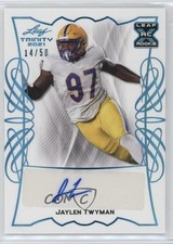 2021 Leaf Trinity Platinum Spectrum /50 Jaylen Twyman #BA-JT1 Auto