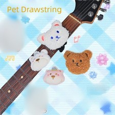 Cartoon Guitar String Silencers Reduce Resonance Easy Install for Clean Sound