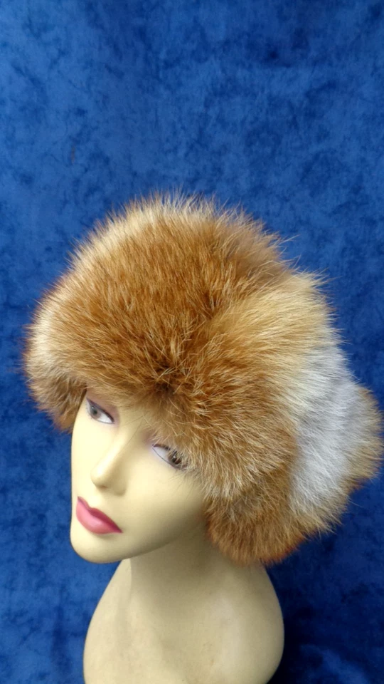 FUCHS PELZ STIRNBAND/LOOP SAGA ROTFUCHSFELL NACHHALTIGKEIT NEU ( UPCYCLING ) - Bild 2 von 4