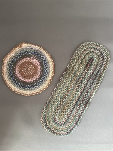 Two Dollhouse Rugs 1:12  Woven
