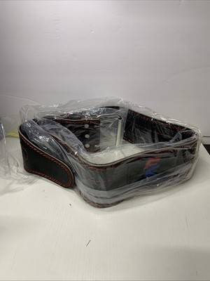 Elevens Leather Weightlifting Belt Size Medium 30 -34 Black