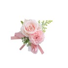 1PC Simulierte Brosche Stoff Hochzeit Corsage Zarte Braut Corsage