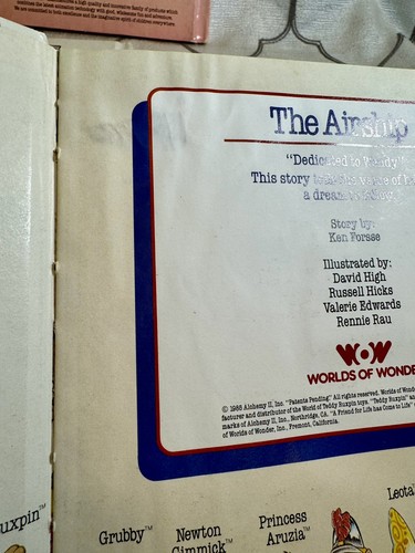 Lot 7 The World of Teddy Ruxpin HC Books- NO Tapes - Bild 18 von 21