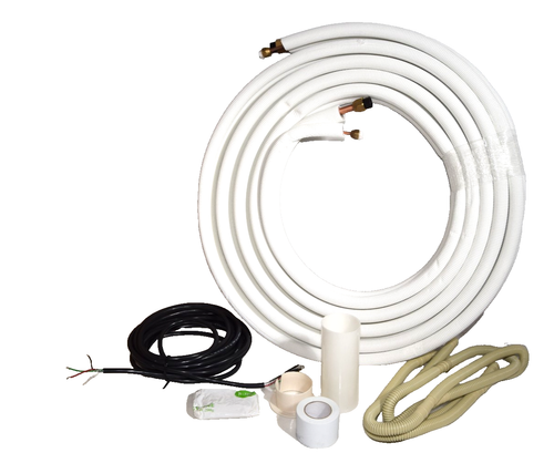 Senville PJC-2 (7,5) E 25' 1/2" & 1/4" Mini Split Line Set Ext. Insul. Kupfer - Neu - Bild 1 von 12