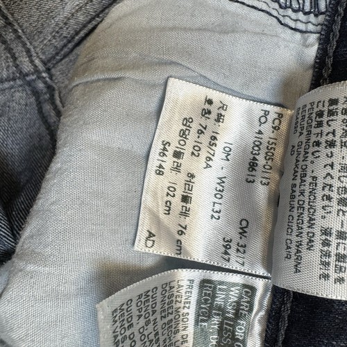 Levi’s 505 Straight Women’s Jeans Size 10M 30 x 32 Dark Blue Denim Mid Rise 🔥 - Picture 10 of 10