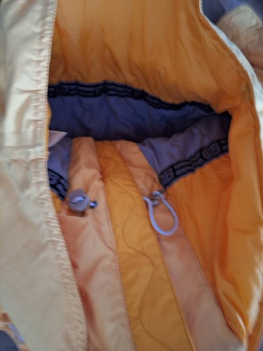 Vintage Ladies Yellow Ski Jacket By CB Sports. Quality 1980s Size USA 6 UK 10 - Picture 8 of 11