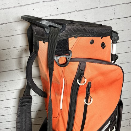 TaylorMadeFlexTech Stand Carry 5-Way Golf Bag Red Sun Faded - Bild 3 von 15