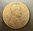 1955 Lincoln Wheat Cent - 1.7 Grams Brockage Error - Thin Planchet