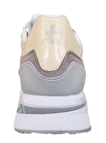 PREMIATA women's sneakers in suede and nylon CONNY_6671 cream - Picture 3 of 8