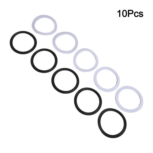 PVC and EVA Sink Waste Strainer Seal Washers 5 Pair Set for 110mm Sinks - Picture 4 of 24