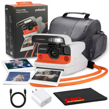 Polaroid Flip White Instant Camera Bag Bundle
