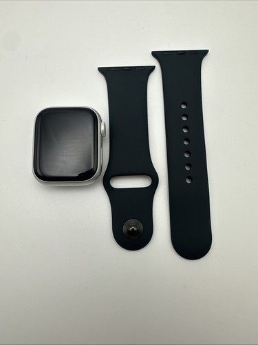 Apple Watch Series 8 41mm Silver Alu Black Sport Band S/M GPS-CELL Unlocked