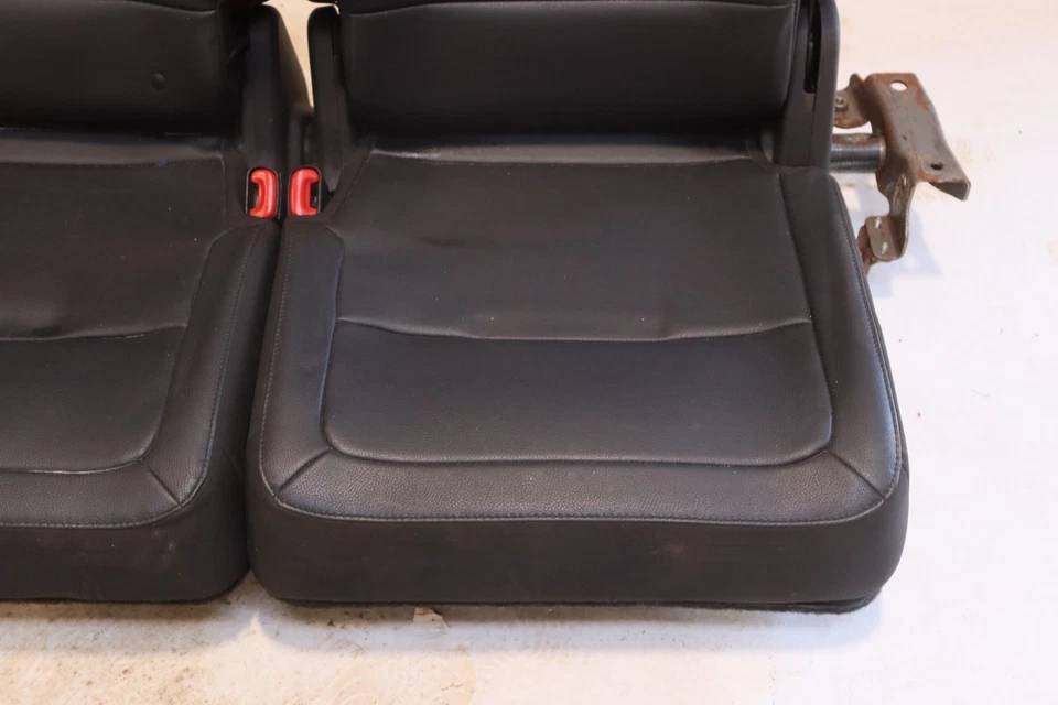 Ford Flex 2012-2019 tercera fila asiento trasero completo cuero negro OEM Foto 2 de 4