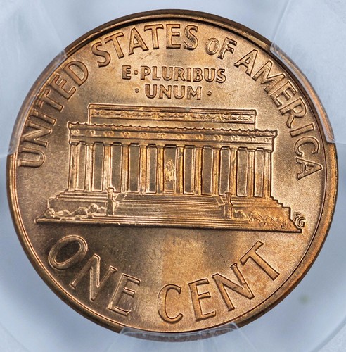 1974-D PCGS MS66RD Lincoln Cent 39282466 - Picture 2 of 3