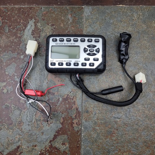 Jensen JHD910 Heavy Duty AM/FM/WB Receiver Radio UNTESTED