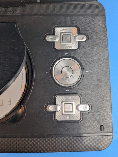 Onn 10" Portable Media DVD Player - Untested, No Cord, Free Shipping - Picture 3 of 9