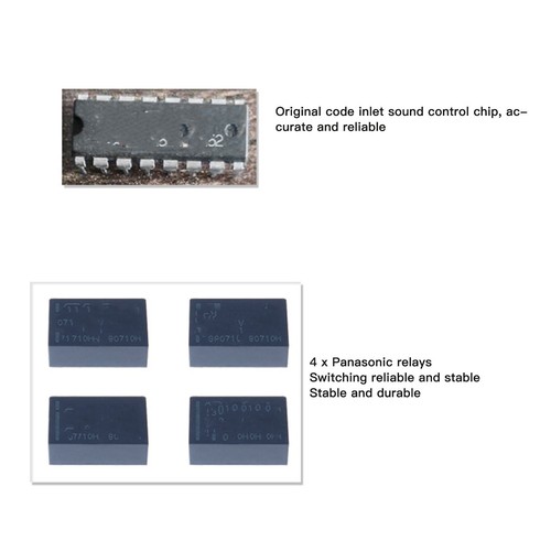 4 In 1 Out Amplifier Digital Display Screen Hifi Stereo Multi Channel 110V - Picture 12 of 24