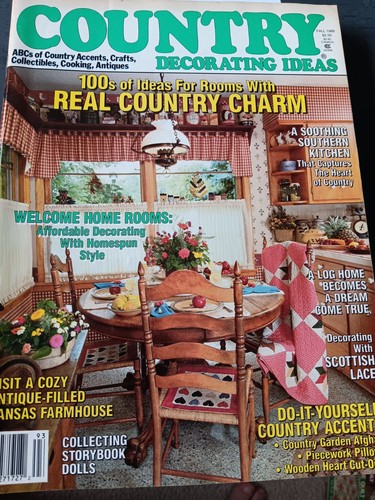 Mixed Lot 9 Country, Colonial Home, Decorating, Early American Life 1980's 90's - Bild 10 von 12