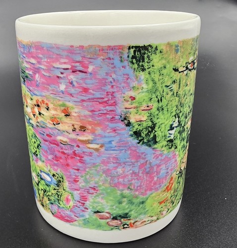 Chaleur "Water Lillies" by Monet from the Master Impressionist Coffee Cup Mug - Picture 4 of 8