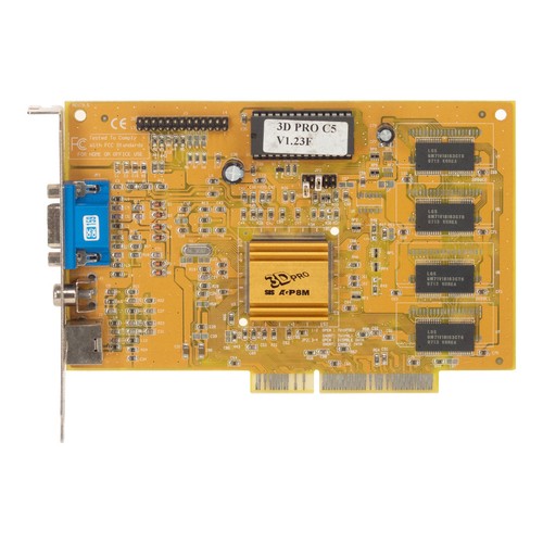 Graphics Card SiS AGP8M 3D Pro C5 8MB EDO SDRAM AGP - Picture 3 of 3
