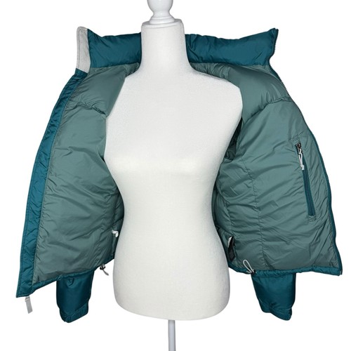 The North Face Women’s Small 1996 Retro NUPTSE 700 Down Puffer Jacket Teal - Bild 3 von 8