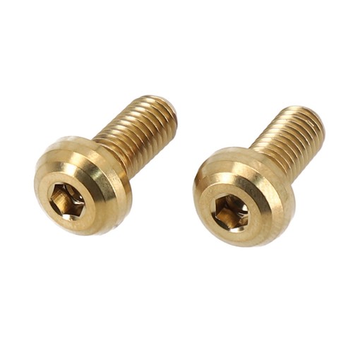 RISK M5x12mm Titanium Bike Bottle Holder Screw Bicycle-Water Bottle Cage Bolts - Picture 17 of 68
