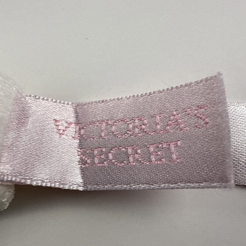 Victoria's Secret BH Damen 34C Bügel weiß rot ungefüttert bestickt Blume - Bild 4 von 5