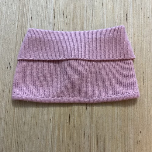 Simply Shabby Chic Pink Knit Baby Shawl Collar Neckwear Size Medium  Easter - Picture 2 of 7