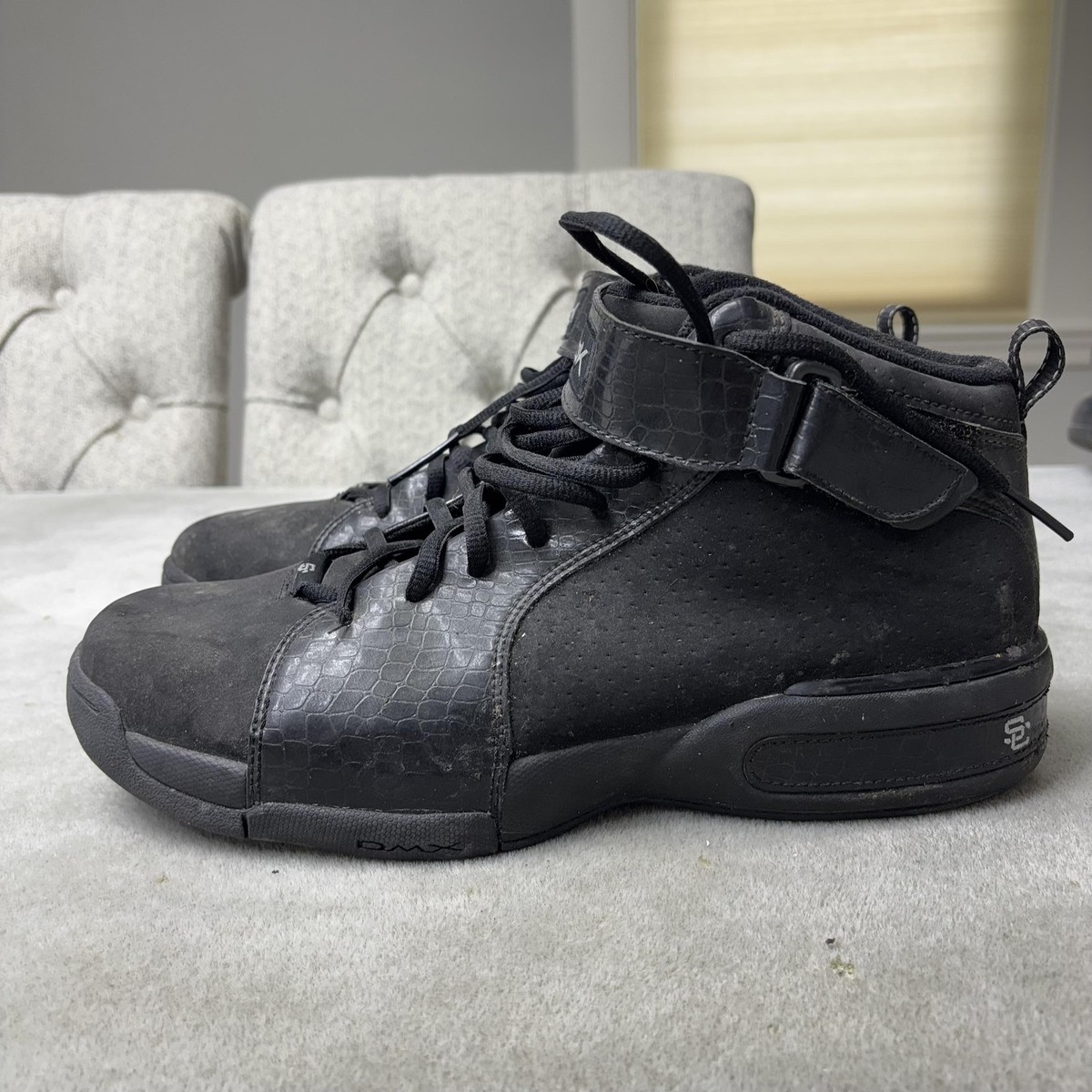 Reebok S Carter Basketball Shoes Mens Size 10.5 DMX Strap RBK Jay