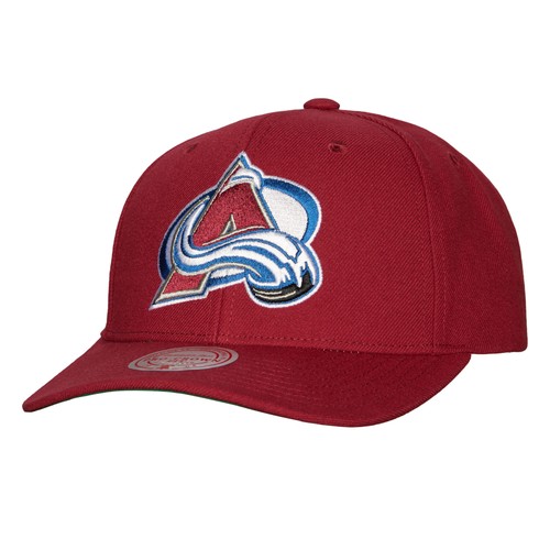 Sombrero ajustable Mitchell & Ness Borgoña Colorado Avalanche Team Ground Pro para hombre - Imagen 1 de 3