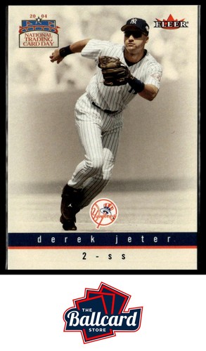 2004 National Trading Card Day #1 Derek Jeter - Picture 1 of 2