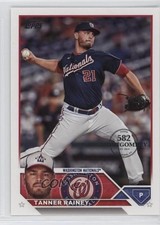 2023 Topps Complete Set 582 Montgomery Club Tanner Rainey #80 7k6