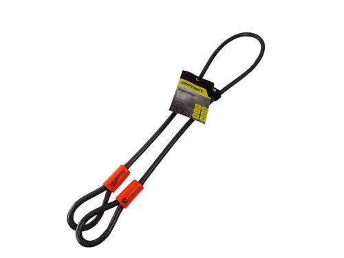 Kryptonite Stronghold und 410 4 Fuß geschlungenes Kabel Serie 2 912 4 Fuß integrierte Kette - Bild 3 von 4